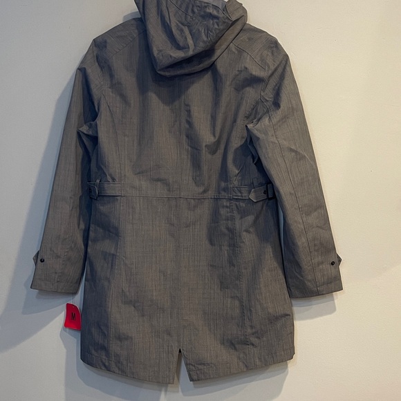 NWT Kirkland Signature Charcoal Hooded Jacket Size M - Picture 6 of 9